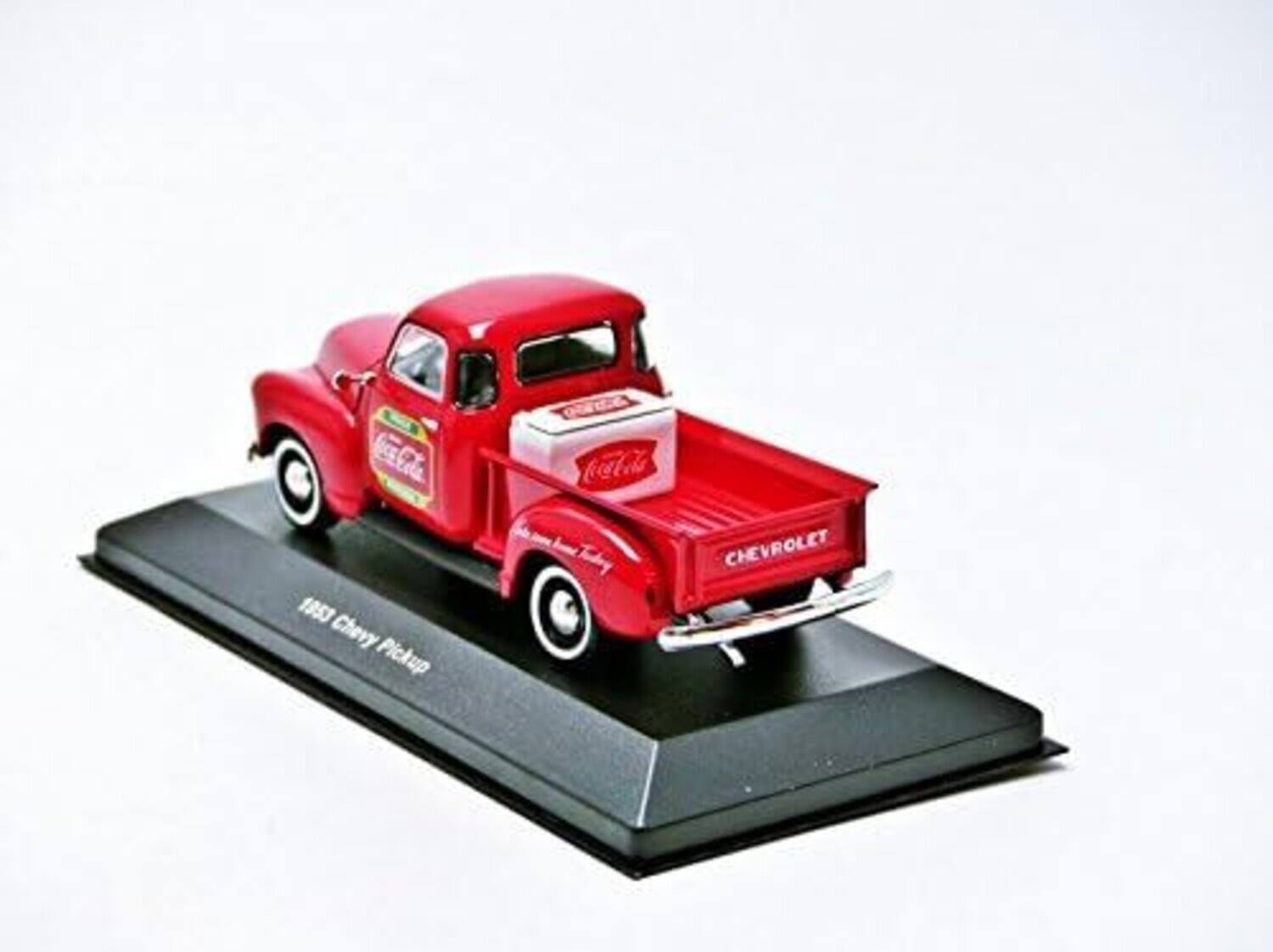Coca-Cola 1953 Chevy Pickup  
Coca-Cola Today  
CHEVROLET