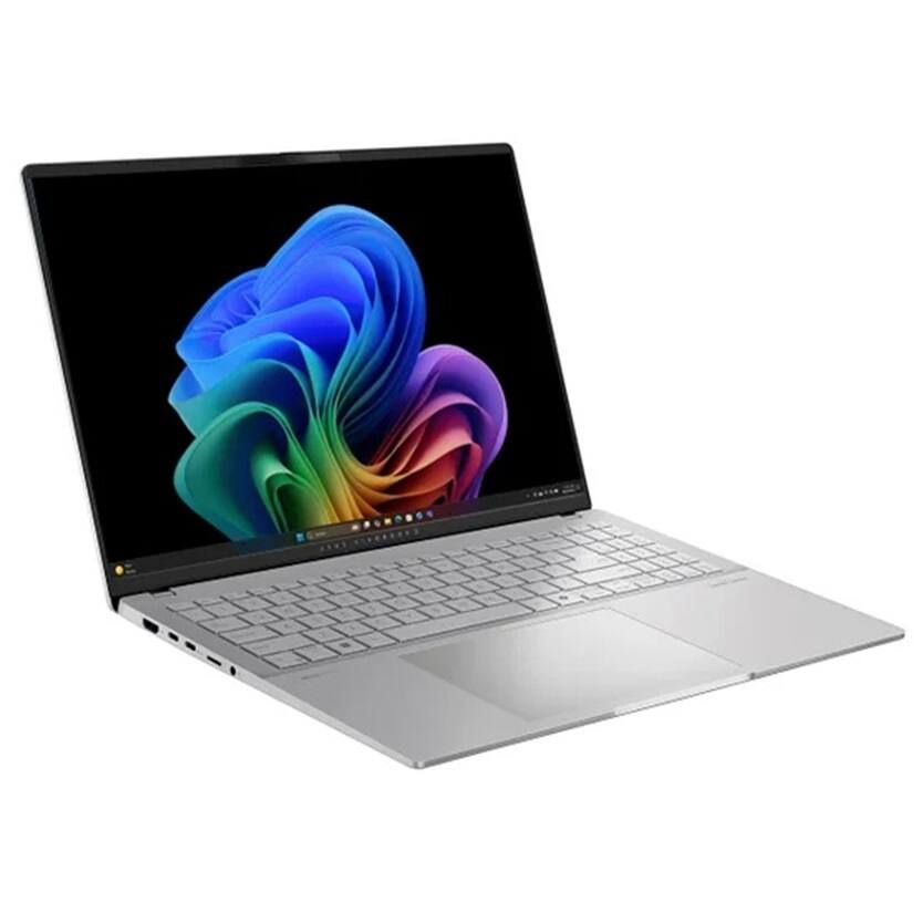 Alt View 1. ASUS - Vivobook S16 16" 3.2K OLED Copilot+ PC AMD Ryzen AI 9 365 2.00 GHz up to 5.00 GHz 32GB 1TB SSD Windows 11 Home - Silver.