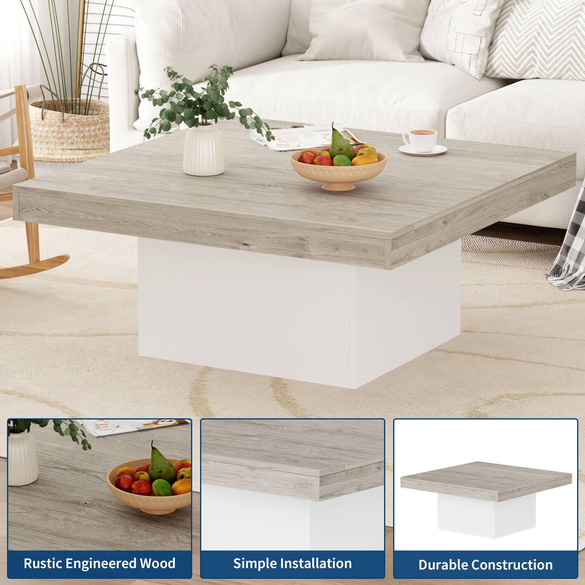 Rustic Engineered Wood  
Simple Installation  
Durable Construction