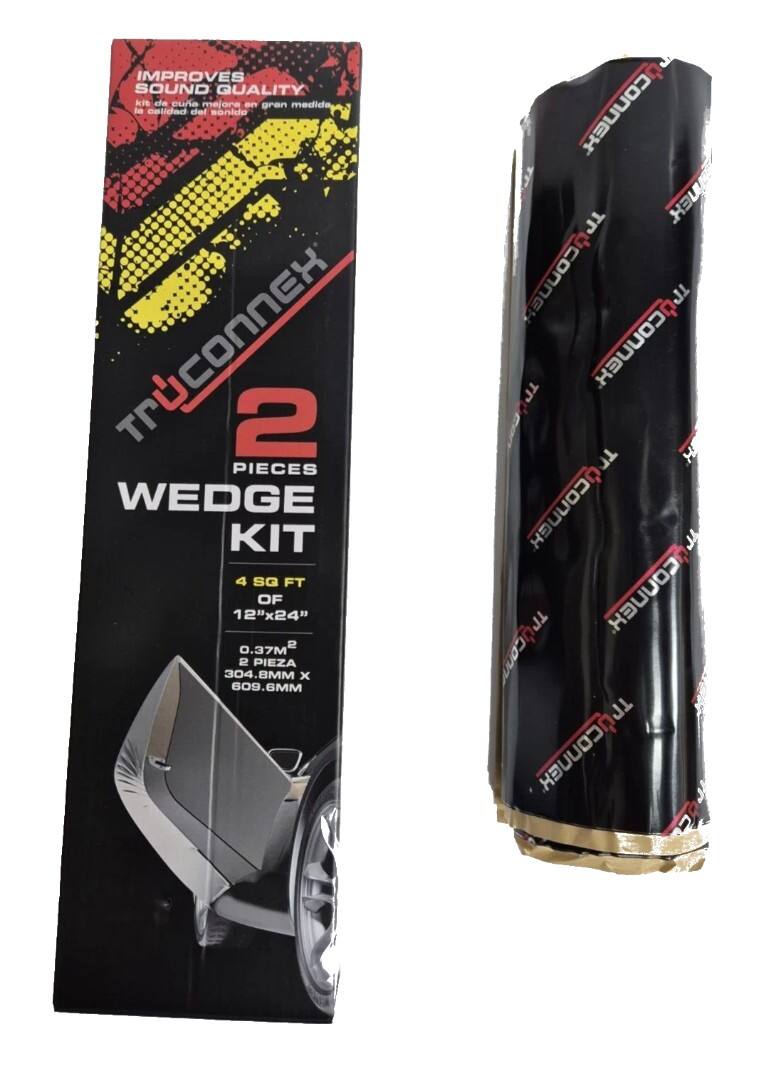 IMPROVES SOUND QUALITY  
kit de eure mejore an gran medida le calidad del sonido  
TRCONNEX  
2 PIECES WEDGE KIT  
4 SQ FT OF 12"x24"  
2 PIEZA  
0.37M  
304.8MM x 609.6MM  
TRCONNEX
