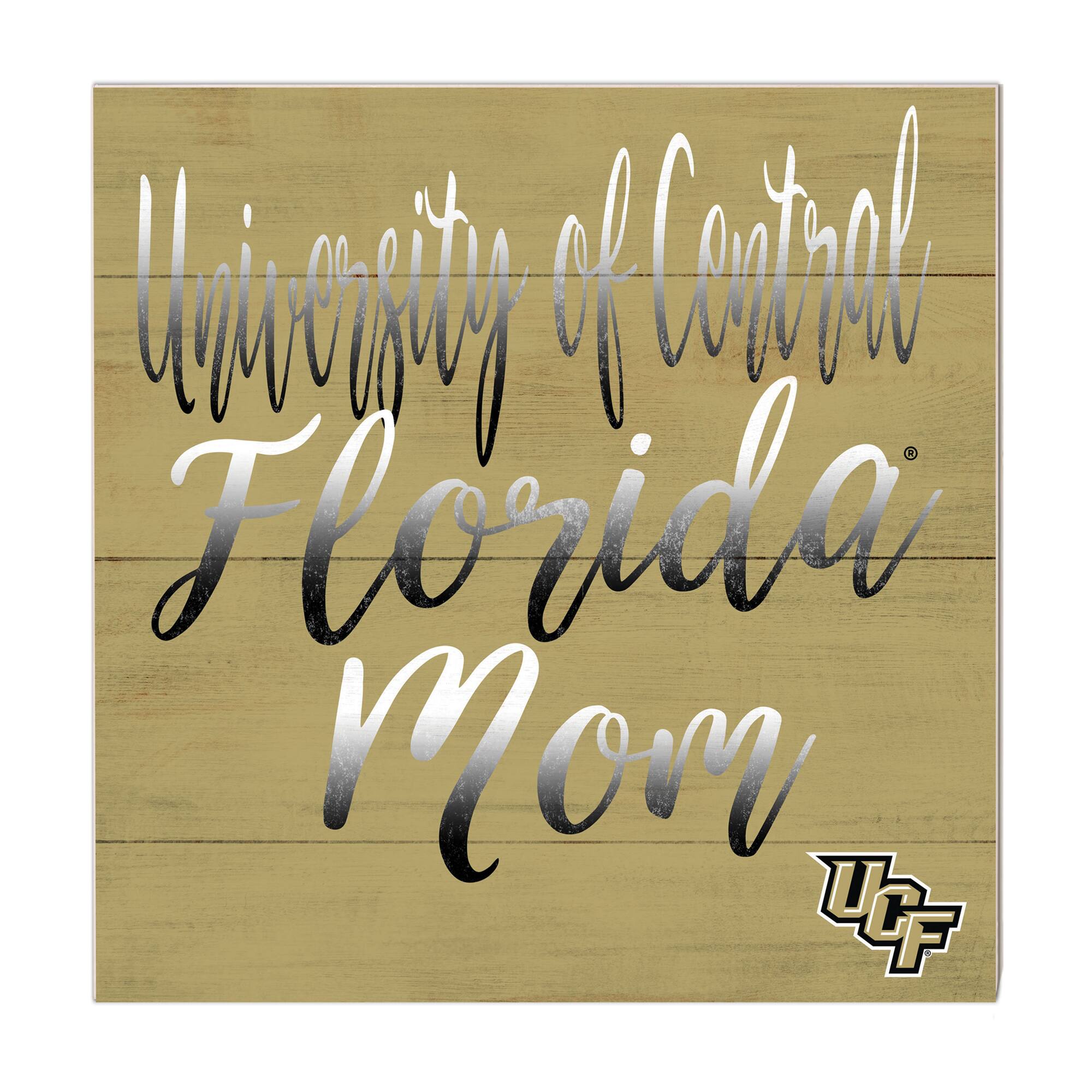UCF Knights 10'' x 10'' Mom Plaque