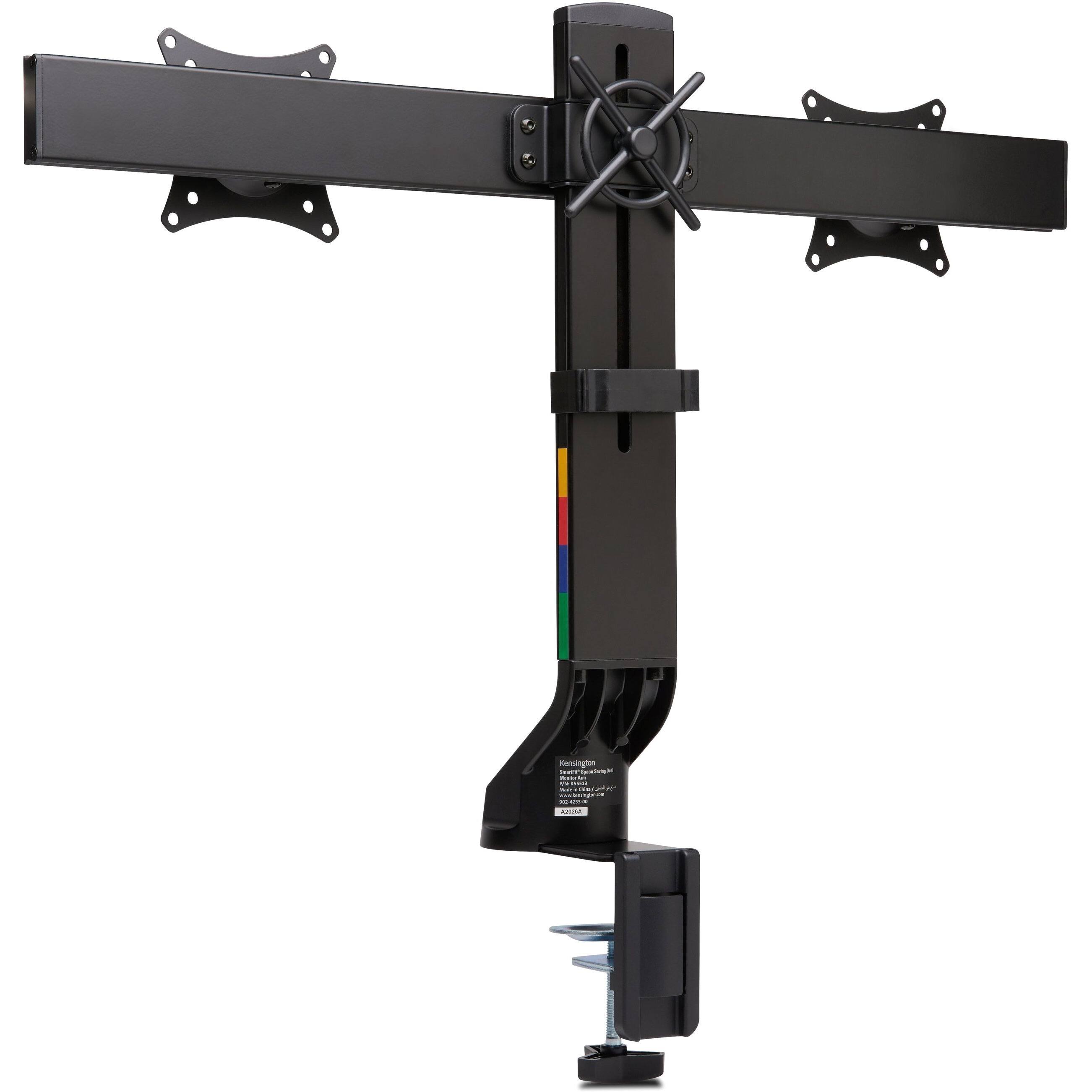 Alt View 2. Kensington - Kensington SmartFit Desk Mount for Monitor - Height Adjustable - 2 Display(s) Supported - 27" Screen Support - 17.60 lb - Unknown.