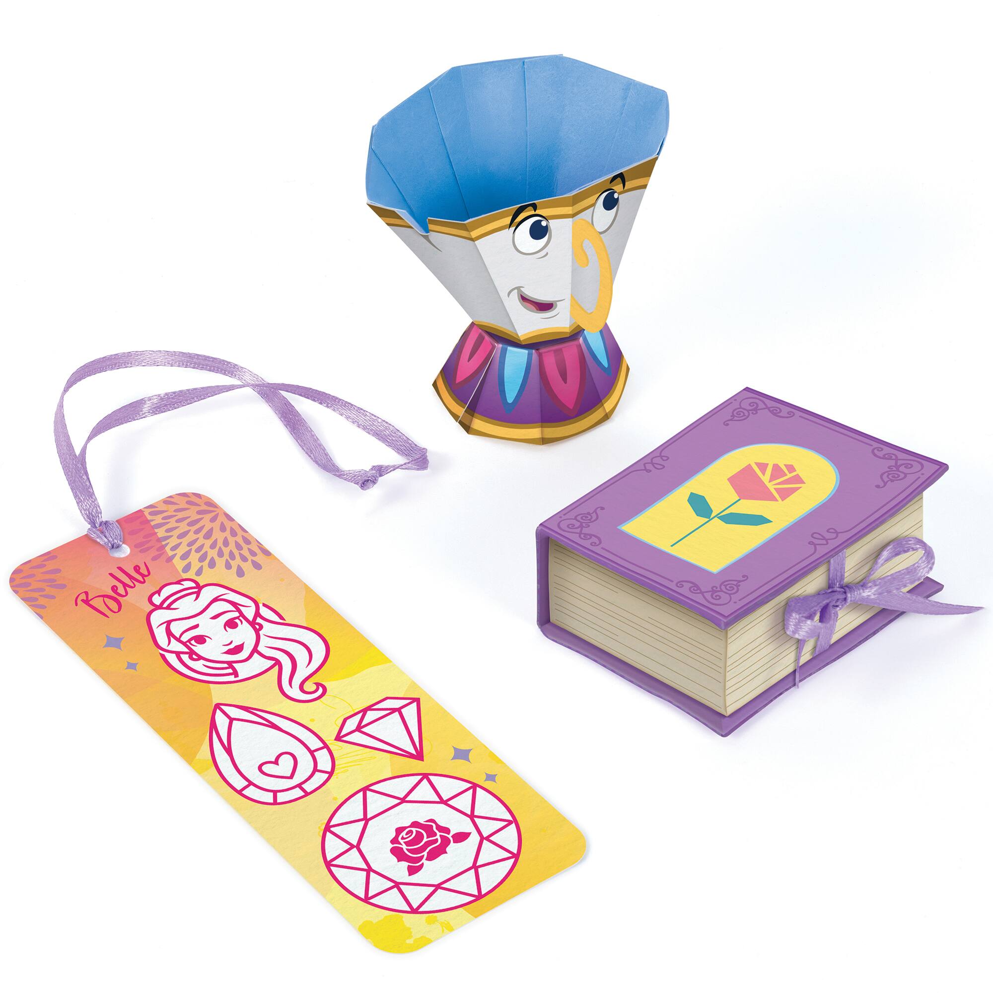 Alt View 5. Make It Real - Make It Real: Doodle Gems - Disney Princess: Belle - Book & Royal Activity.