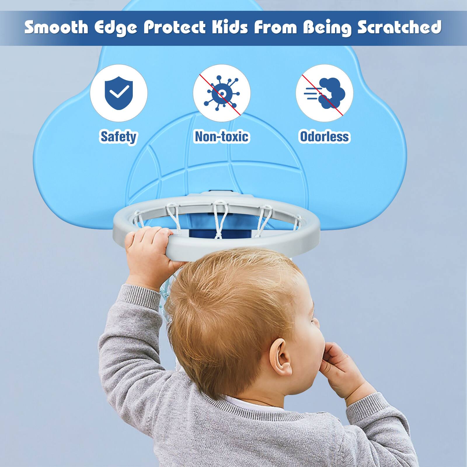 Smooth Edge Protect Kids From Being Scratched
Safety
Non-toxic
Odorless