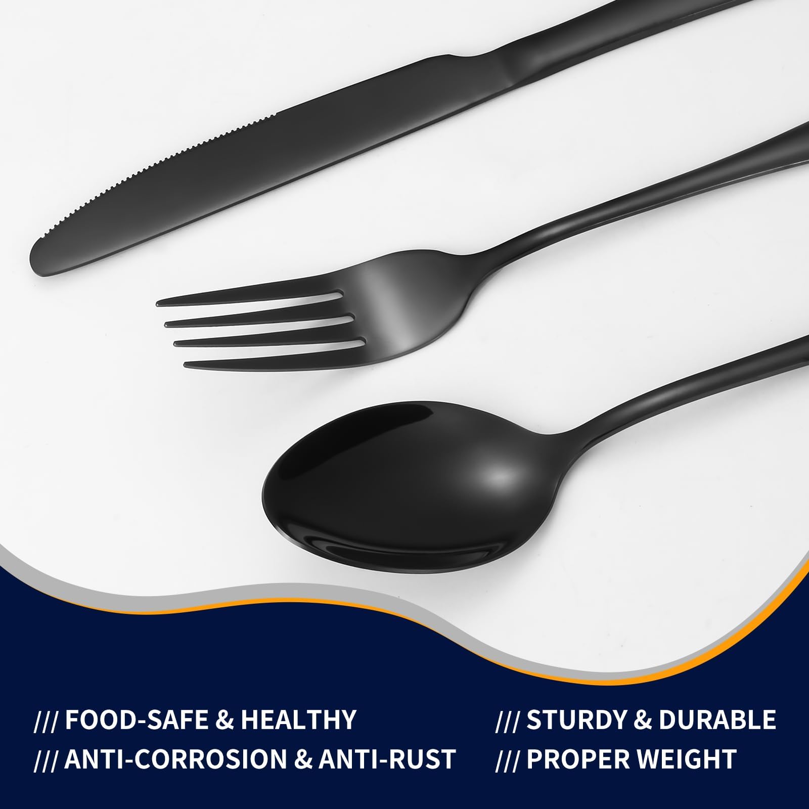 /// FOOD-SAFE & HEALTHY  
/// ANTI-CORROSION & ANTI-RUST  
/// STURDY & DURABLE  
/// PROPER WEIGHT