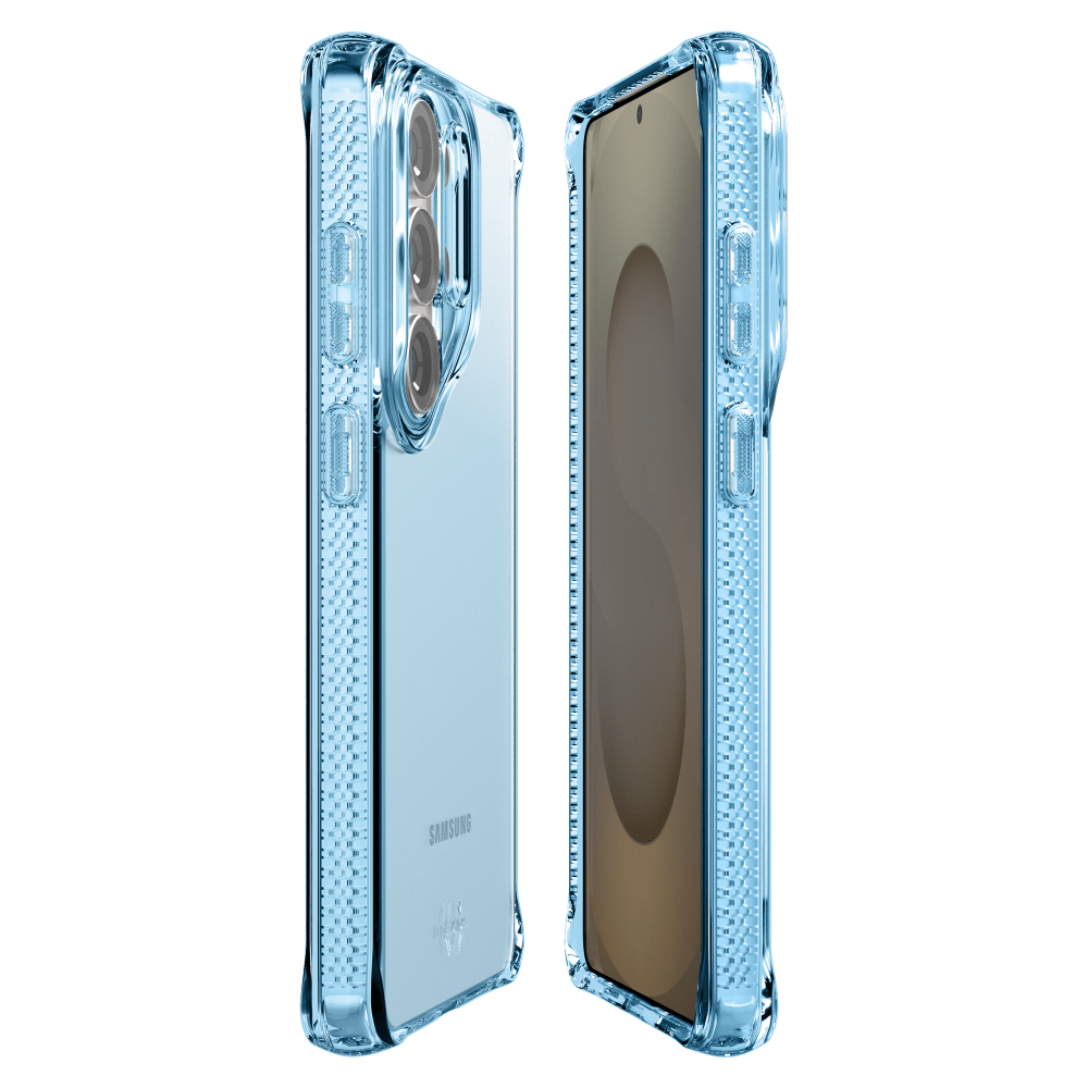 Alt View 2. Itskins - SPECTRUM R // CLEAR Case for Samsung Galaxy S26 Ultra - Light Blue.