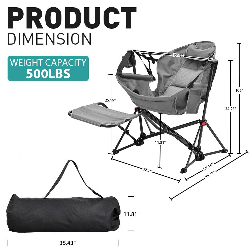 PRODUCT DIMENSION
WEIGHT CAPACITY 500LBS
35.43"
106"
25.19"
34.25"
11.81"
37.1"
27.16"
55.11"