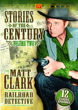 Matt Clark Railroad Detective - Stories of The Century - DVD