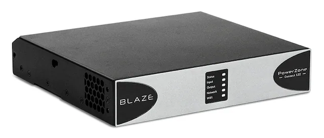 BLAZE
Status
Input
Output
Network
WIFI
PowerZone
Connect 122