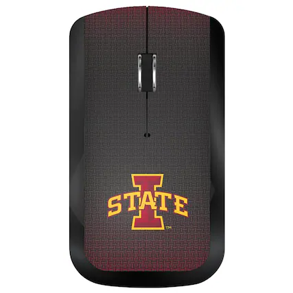 Front. Keyscaper - Iowa State Cyclones Wireless USB Computer Mouse - Black.