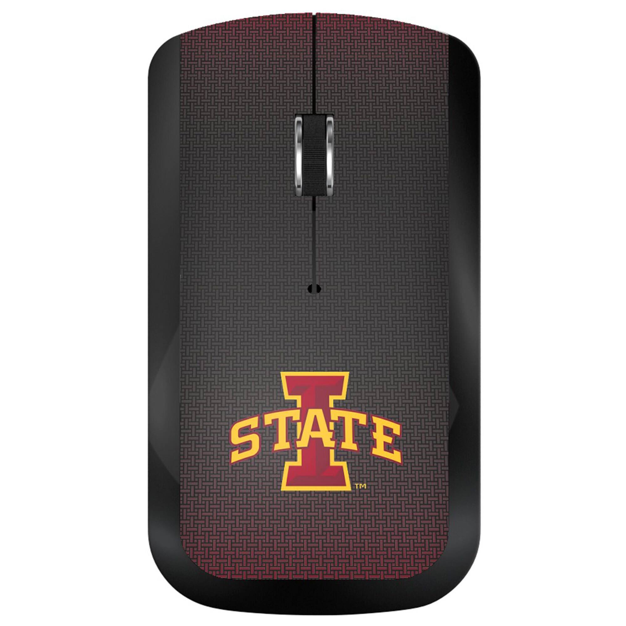 Front. Keyscaper - Iowa State Cyclones Wireless USB Computer Mouse - Black.