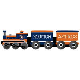 Fan Creations - Houston Astros 6'' x 24'' Train Cutout Sign - Multicolor