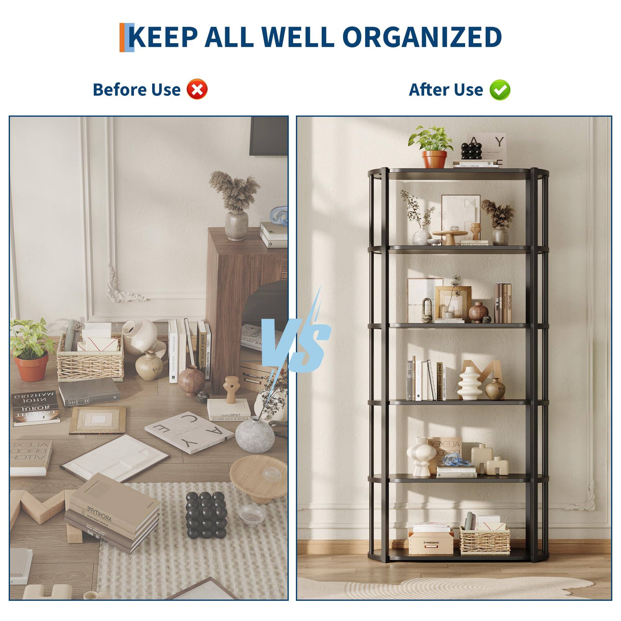 KEEP ALL WELL ORGANIZED

Before Use ❌

After Use ✅

KEEP ALL WELL ORGANIZED