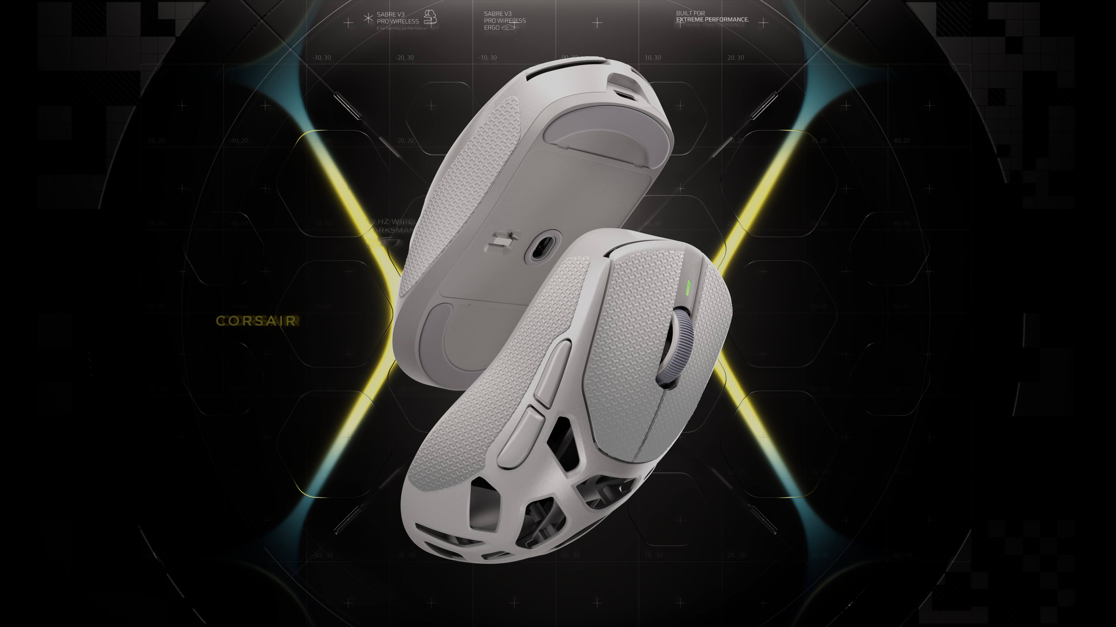 SABRE 86 PRO WIRELESS  
SABRE CA PRO WIRELESS  

10,00 FOR EXTREME PERFORMANCE  

-30,30  
20.30 90  
10.30  
10.30  
20,30  

50.20  
-60,20  
0.29  
20  
40.20  

50.10  
ab.30  

HZ WIRELESS  
40/10  

CORSAIR  
00-10  
40.10  

$0.30  
202-30  
00-10  
10.-30  
20,-30  
30.30  
40.00