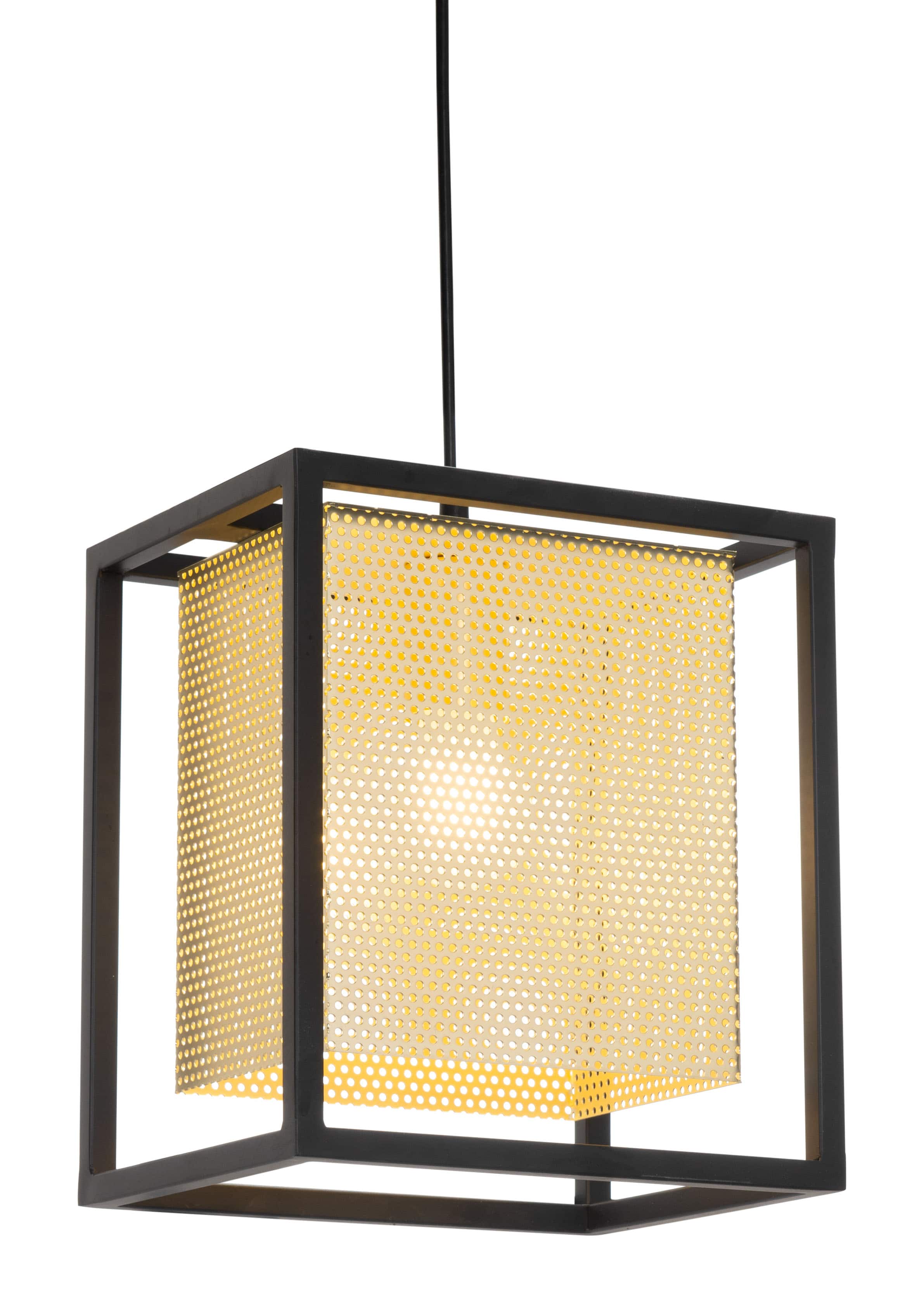 Hivvago - Yves Ceiling Lamp - Gold & Black