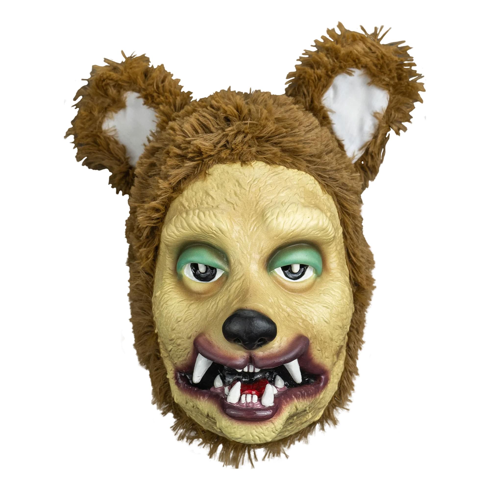 Front. Trick or Treat Studios - The Shining Roger the Dogman Adult Costume Mask - Brown.