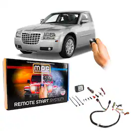 MPC - OEM Remote Activated Remote Start Kit For 2008-2010 Chrysler 300 - Prewired - Black