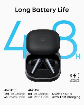 Soundcore by Anker Liberty 5 Advanced In Ear Noise Cancelling Soundcore by Anker Liberty 5 Advanced In Ear Noise Cancelling