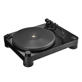 Audio-Technica - AT-LP7X Manual Belt Drive Turntable with AT-VM95E MM Cartridge - Black