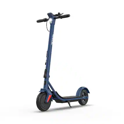 Front. Jetson - Shield Ultra-Lock Electric Scooter - Navy Blue.