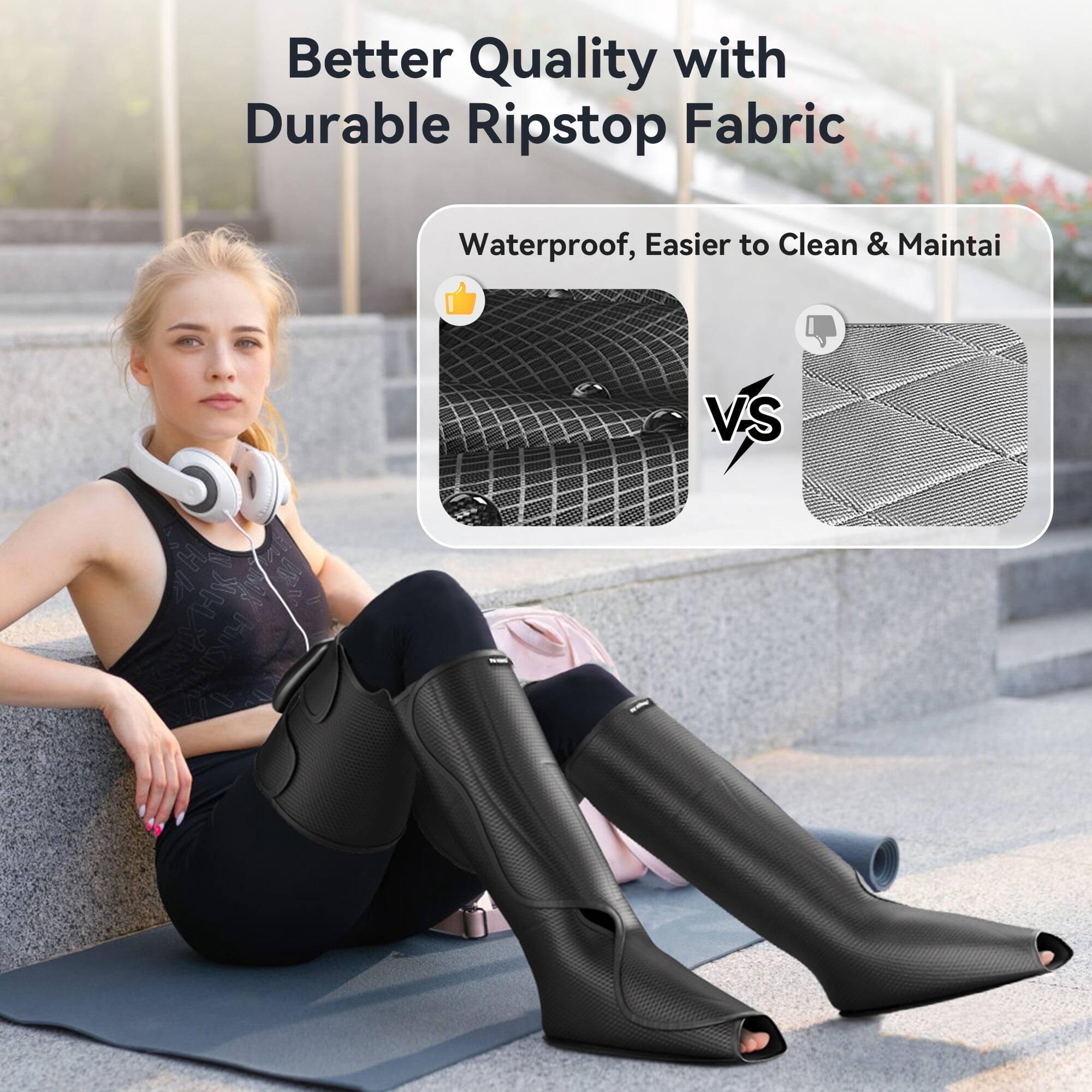 Better Quality with Durable Ripstop Fabric

Waterproof, Easier to Clean & Maintain