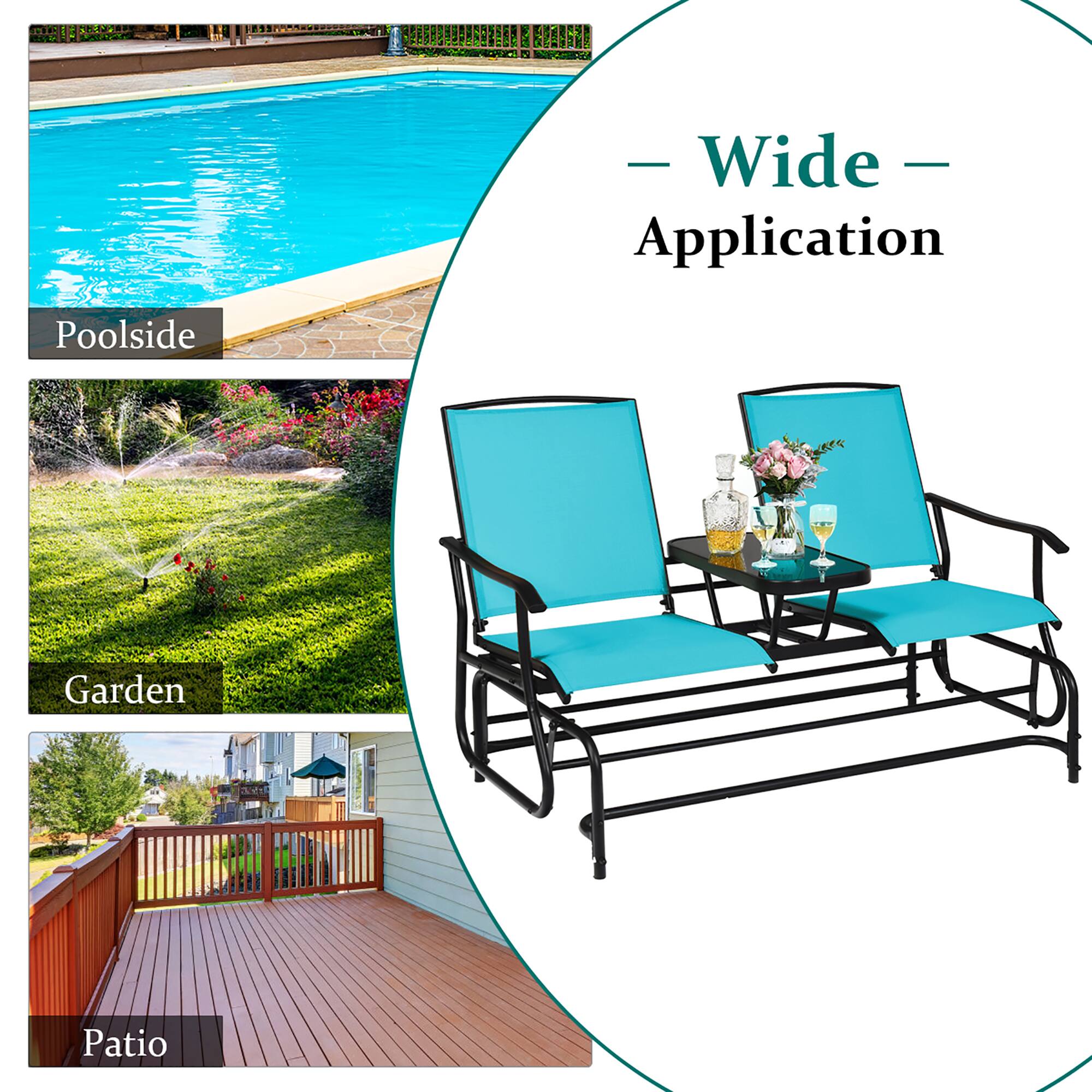 Wide Application
Poolside
Garden
Patio