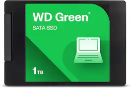 Western Digital - Green SATA 1TB, Up to 545MB/s, 2.5 Inch/7 mm Internal Solid State Drive