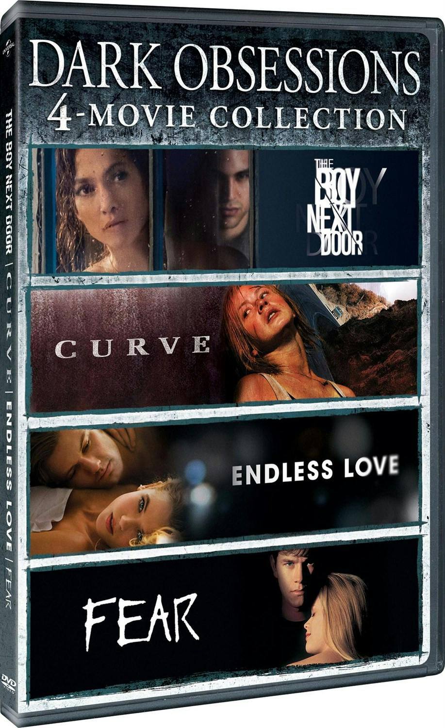 Angle. Dark Obsessions 4-Movie Collection   - DVD.