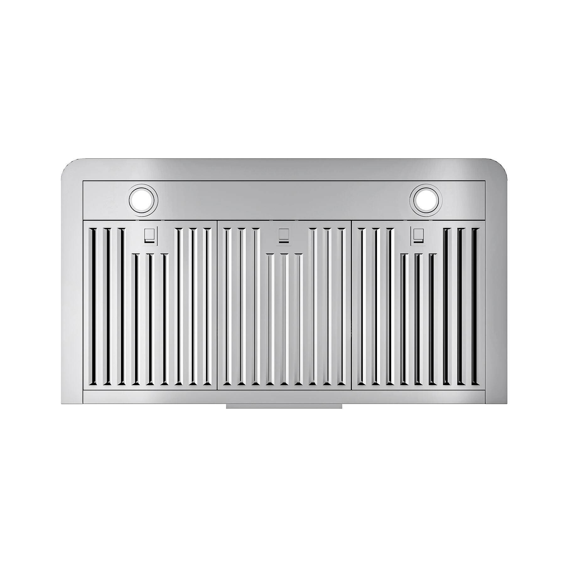 Front. Onefly - 36 inches - Ducted - Under Cabinet Range Hood - Stainless Steel.