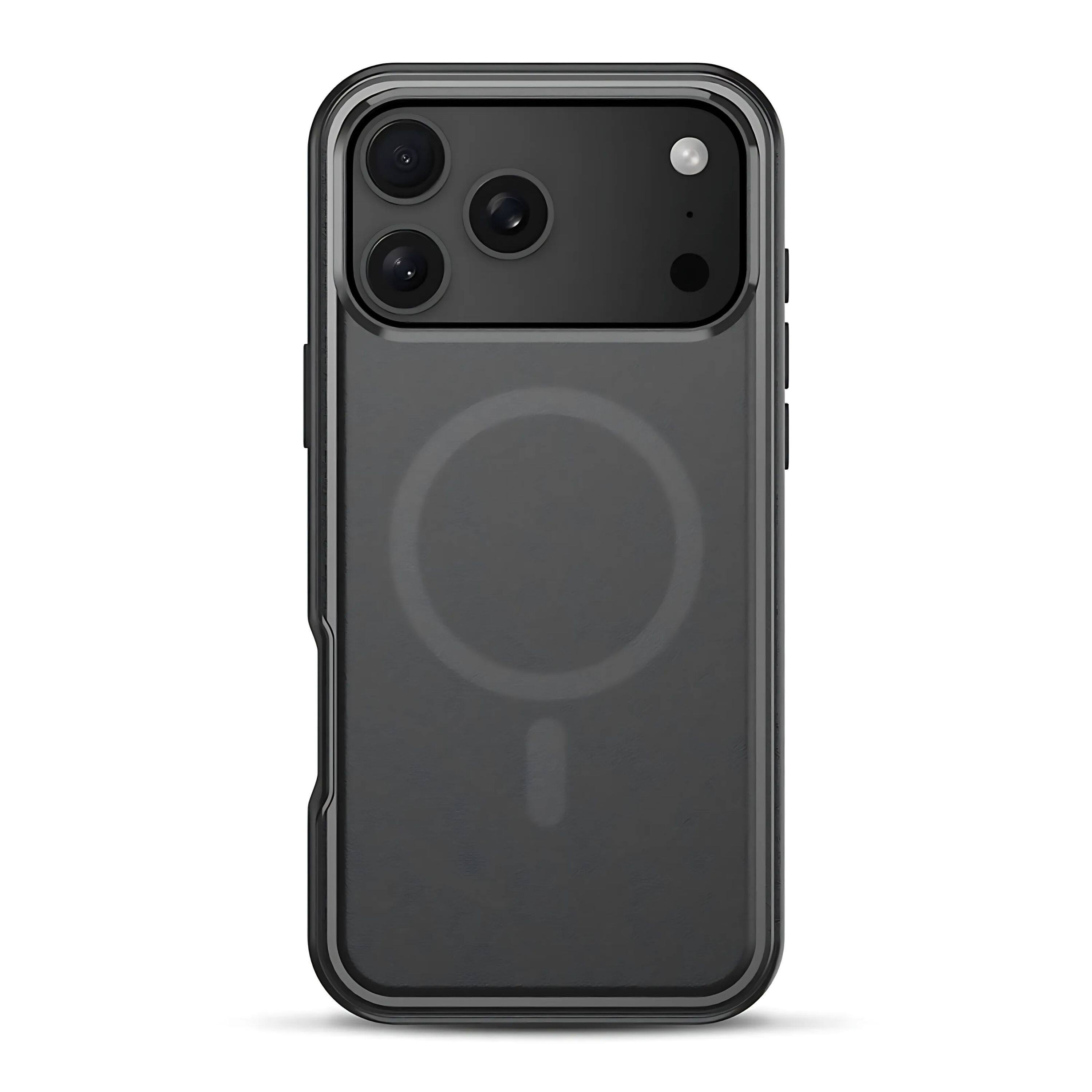 Kitcheniva - Wireless Magnetic Charging Compatible Case For iPhone 17 Pro - Black