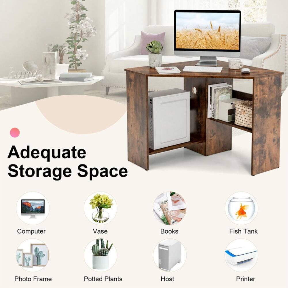 Adequate Storage Space

- Computer
- Vase
- Books
- Fish Tank
- Photo Frame
- Potted Plants
- Host
- Printer