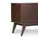 Alt View 8. Simpli Home - Draper SOLID HARDWOOD 60 inch Wide Mid Century Modern TV Media Stand in Medium Auburn Brown For TVs up to 65 inches - Medium Auburn Brown.