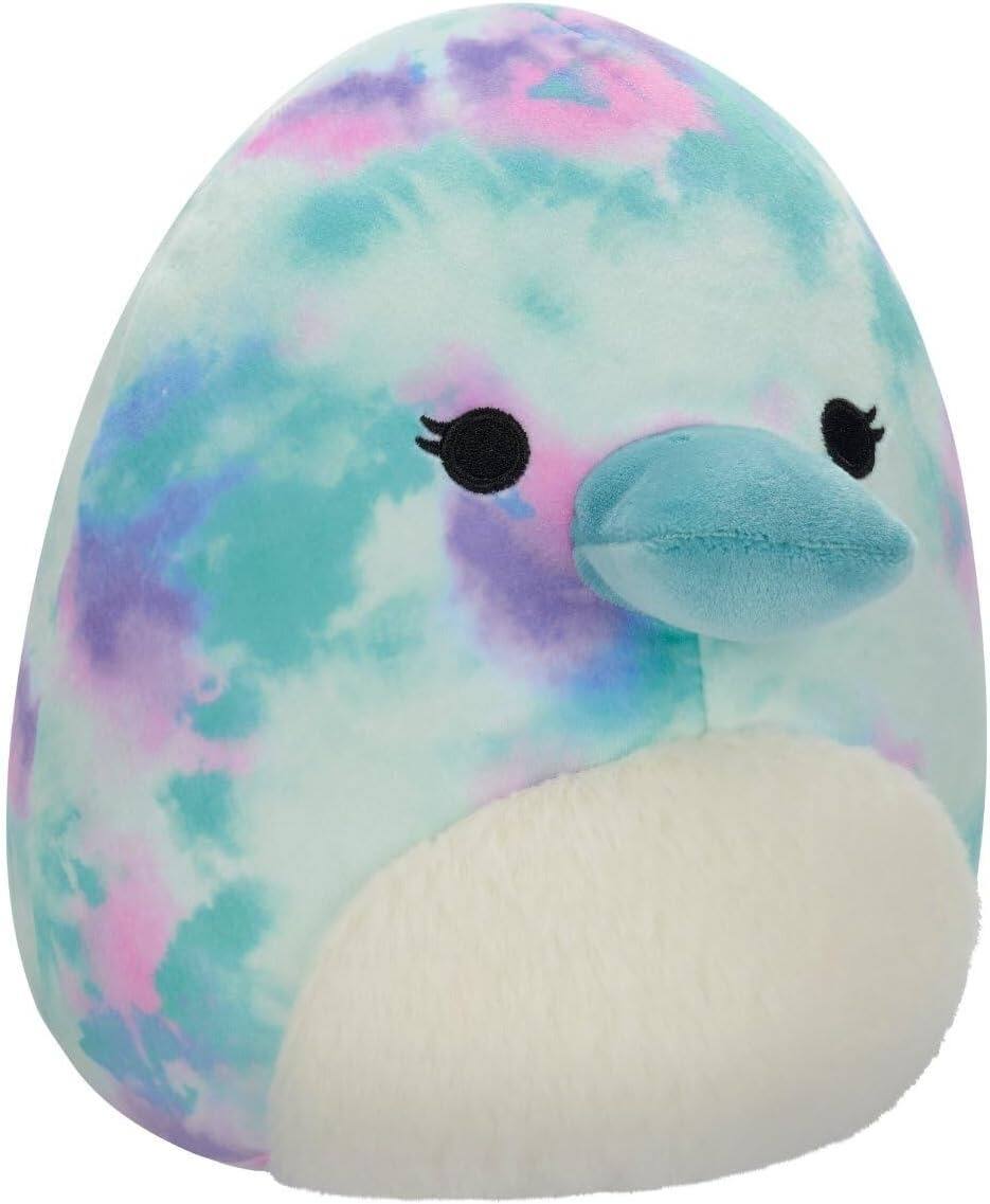 Alt View 2. Jazwares - Squishmallows: Mitch the Tie-Dye Platypus Plush - 7.5" Plush.