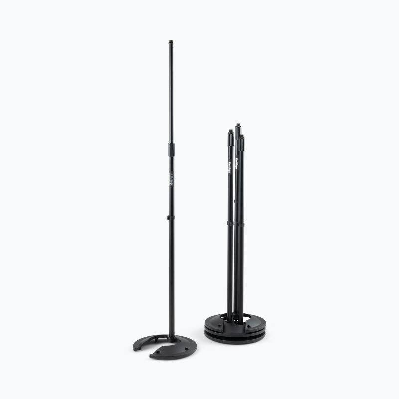 Alt View 1. On Stage Stands - On-Stage MS7325 Stackable Microphone Stand - Black.