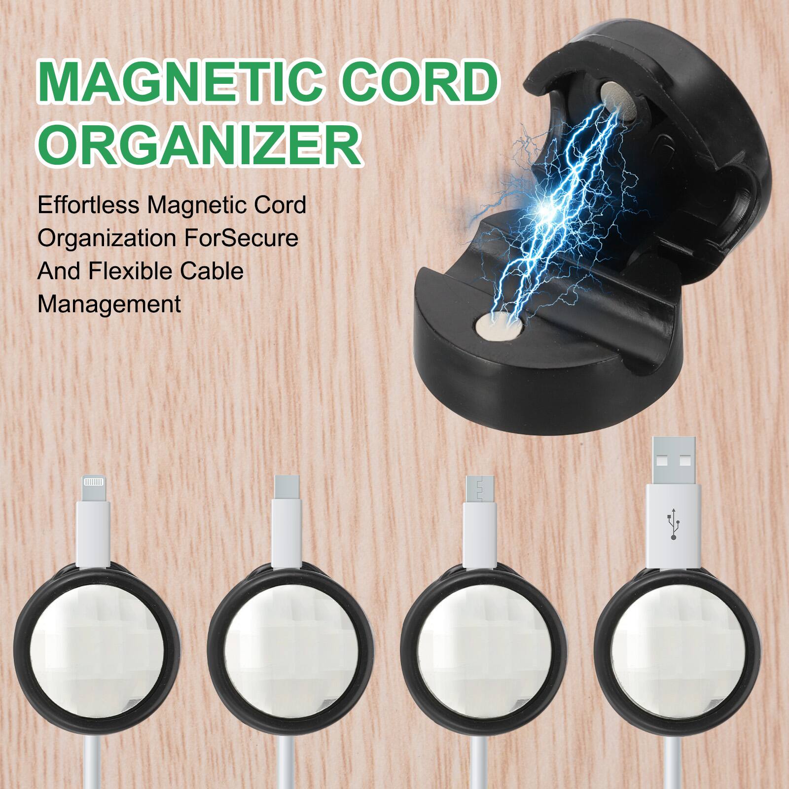 MAGNETIC CORD ORGANIZER

Effortless Magnetic Cord Organization For Secure And Flexible Cable Management