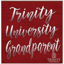 Jardine - Trinity Tigers 10'' x 10'' Grandparent Plaque - Red