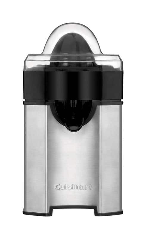 Cuisinart - Black/Silver Stainless Steel 8 oz Citrus Juicer - Black|Silver