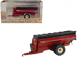 SpecCast Collectibles - Parker 1154 Grain Cart with Flotation Tires Red 1/64 Diecast Model by SpecCast