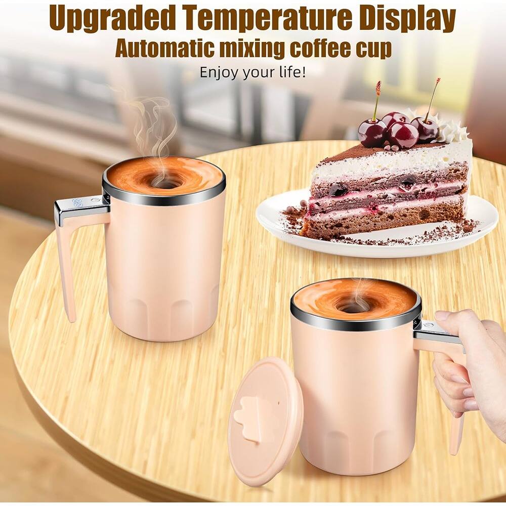 Upgraded Temperature Display  
Automatic mixing coffee cup  
Enjoy your life!