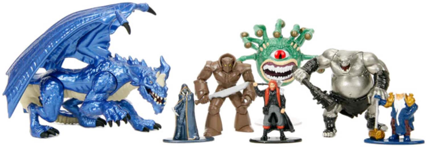 Jada Toys - Dungeons & Dragons - Deluxe NanoFig Boxed Set - Collectibles - Multicolor