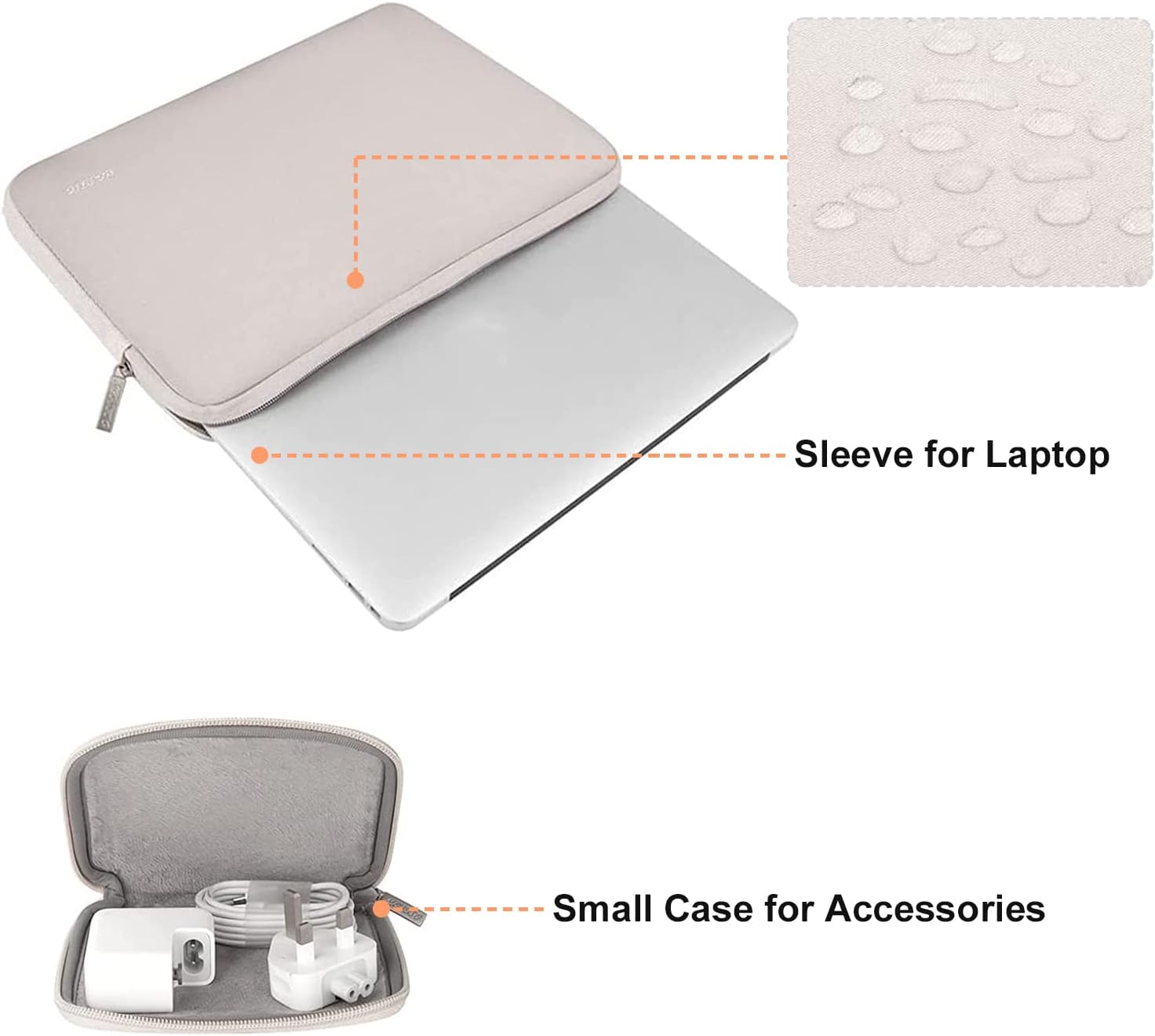 Sleeve for Laptop  
Small Case for Accessories