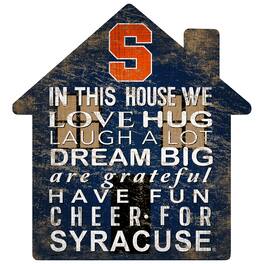 Fan Creations - Syracuse Orange 12'' Team House Sign - Multicolor