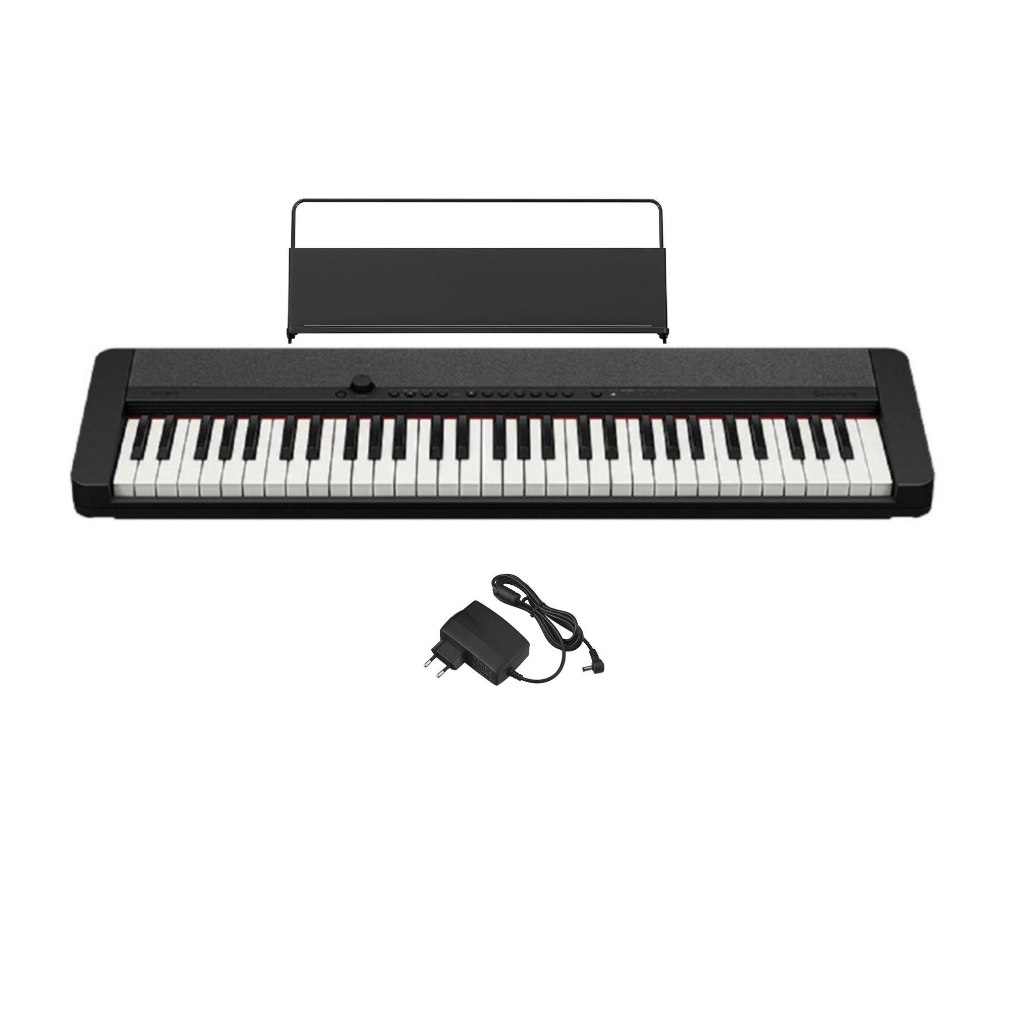 Back. Casio - Casio Casiotone CT-S1 61-Key Touch Response Portable Keyboard (Black) with Accs.