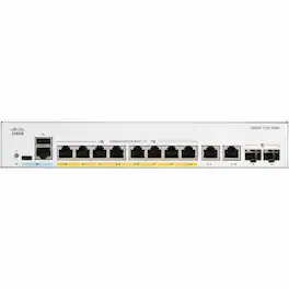 Cisco Consumer Products - Cisco Catalyst C1200-8P-E-2G Ethernet Switch - 10 Ports - Manageable - Gigabit Ethernet - 1000Base-X, 10/100/1000Base-T - Unknown