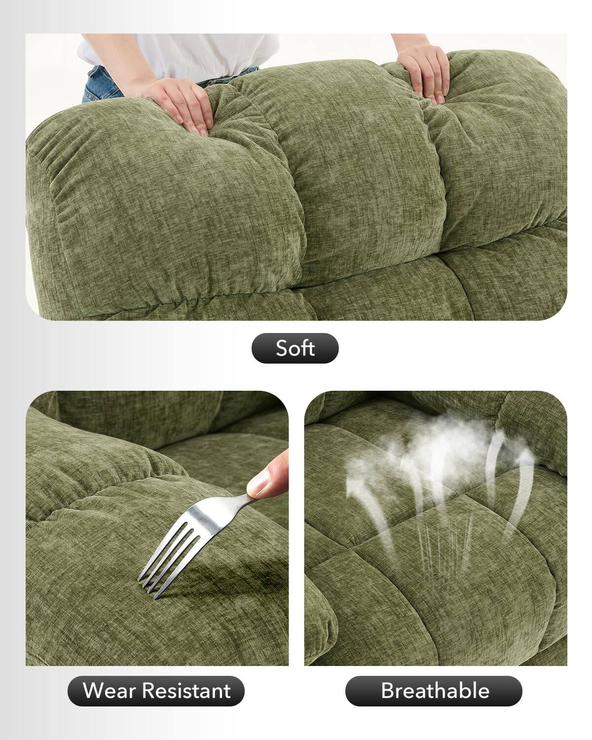 Soft  
Wear Resistant  
Breathable