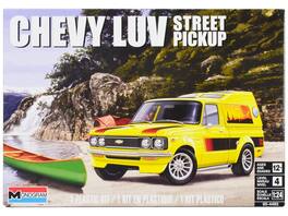 Level 4 Model Kit Chevrolet LUV Street Pickup Truck "Monogram" Series 1/24 Scale Model by Revell - Yellow