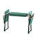 Alt View 5. VEVOR - Garden Kneeler and Seat, 6 in Wide Kneeling Pad, Heavy Duty Garden Kneeling Stool, Folding Garden Seat with 2 Tool Bags - Green.