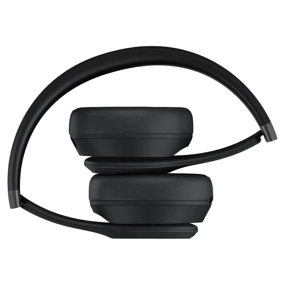 Back. Beats - Beats Solo 4 Bluetooth Wireless On-Ear Headphones with MightySkins Protective Skins and 1 Year Extended Warranty Bundle - Matte Black.