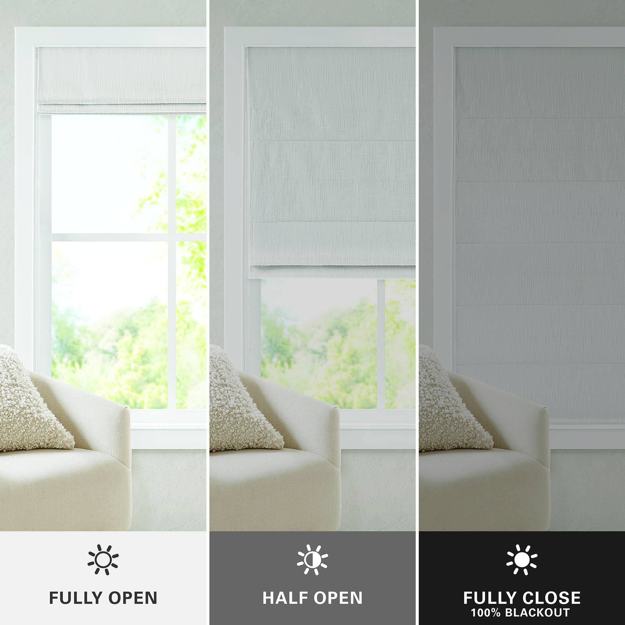 FULLY OPEN  
HALF OPEN  
FULLY CLOSE  
100% BLACKOUT