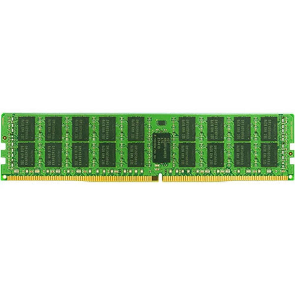 Alt View 1. Synology - Synology 16GB DDR4 SDRAM Memory Module - For NAS Server - 16 GB - DDR4-2666/PC4-21333 DDR4 SDRAM - 2666 MHz - ECC - Black.